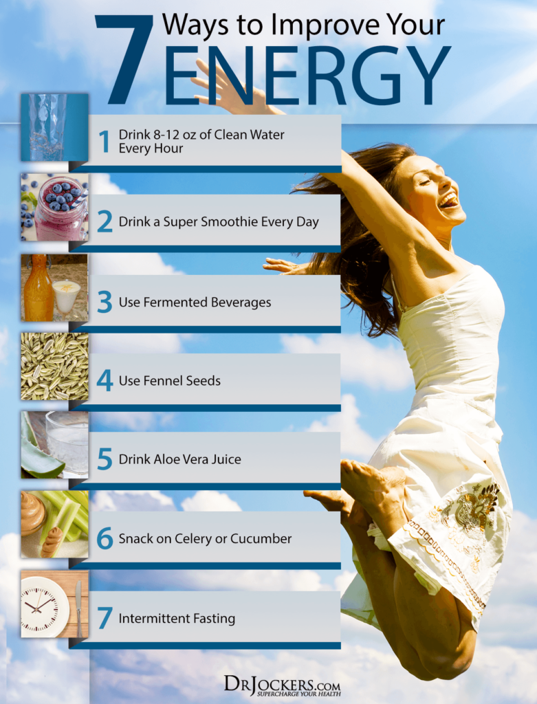 7个简单的方法来提高你的能量水平