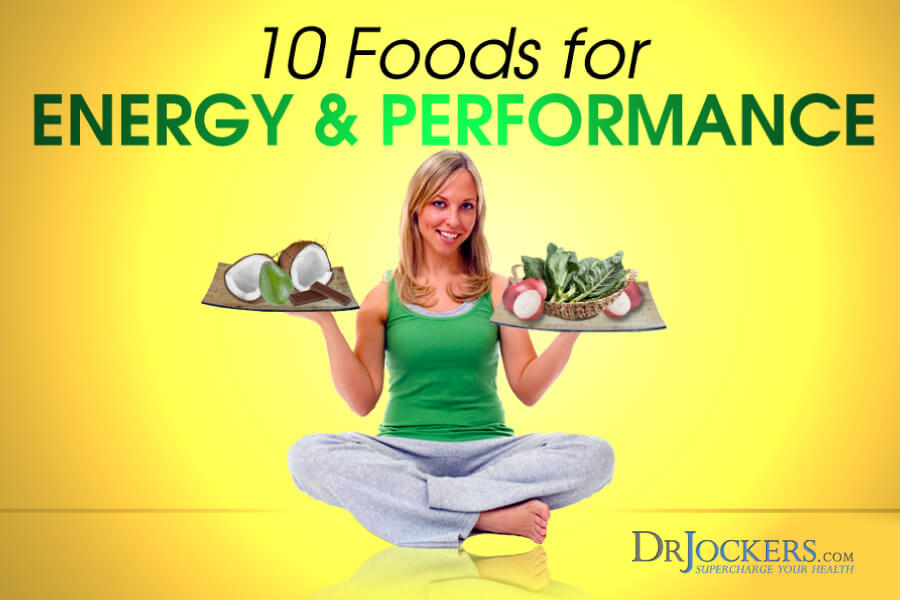 能量食品，10种最佳表现的高能食品